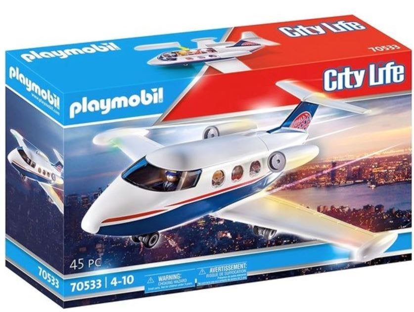 PLAYMOBIL CITY VLIEGTUIG nieuw, Ophalen of Verzenden, Nieuw, Complete set