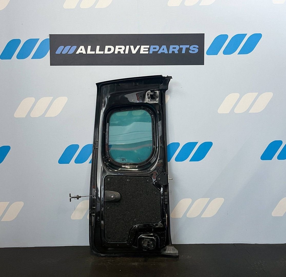 Achterdeur rechts Renault Kangoo zwart met ruit 7751478139, Auto-onderdelen, Gebruikt, -, Deur, -