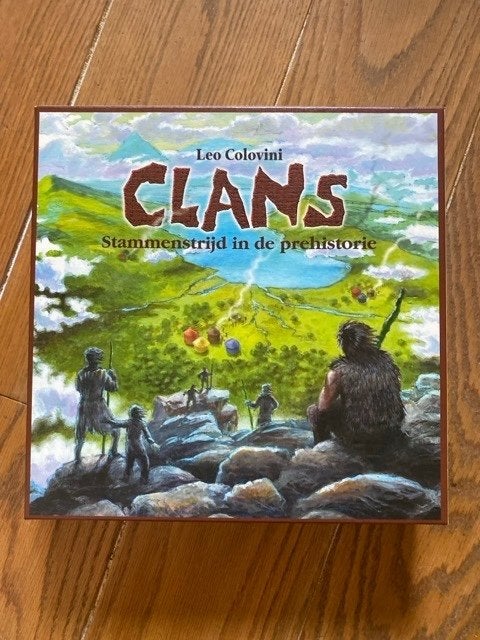 CLANS - super strategiespel Leo Colovini, Hobby en Vrije tijd, Verzenden