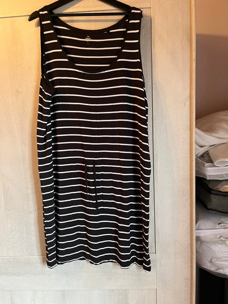 kleed streep c&a xxl stretch, Ophalen of Verzenden, Gedragen, Jurk