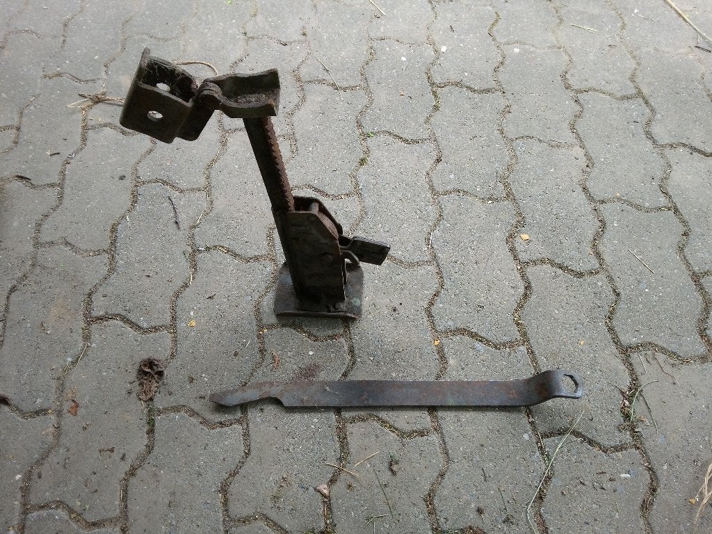 vintage cric à cliquet, Enlèvement