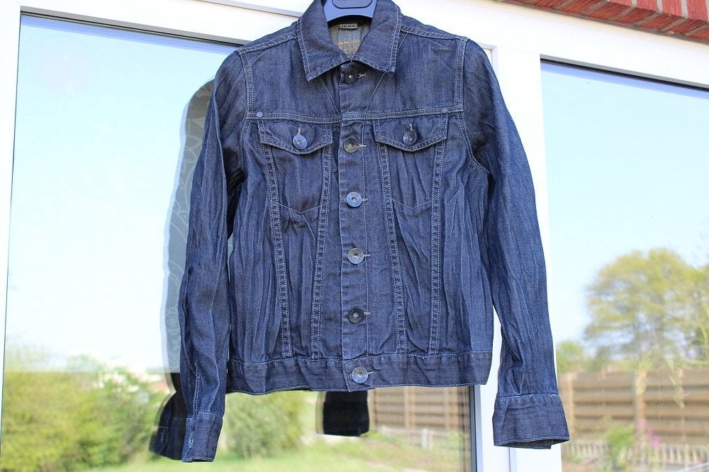 Jeans jas IKKS, Ophalen of Verzenden, Zo goed als nieuw, Maat 34 (XS) of kleiner