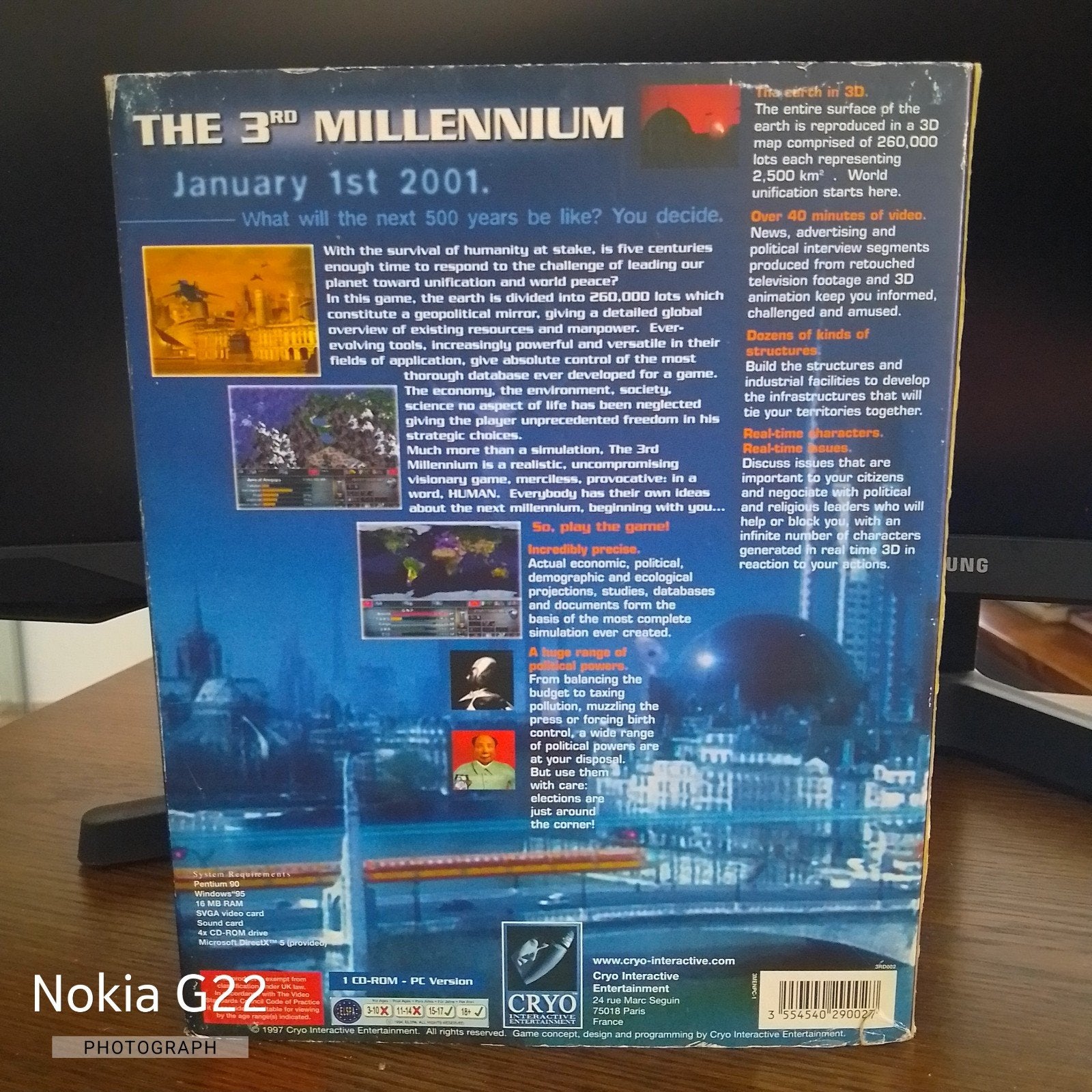 The 3rd Millenium PC Retro Game 1997, Online, Ophalen of Verzenden, Zo goed als nieuw, 3 spelers of meer