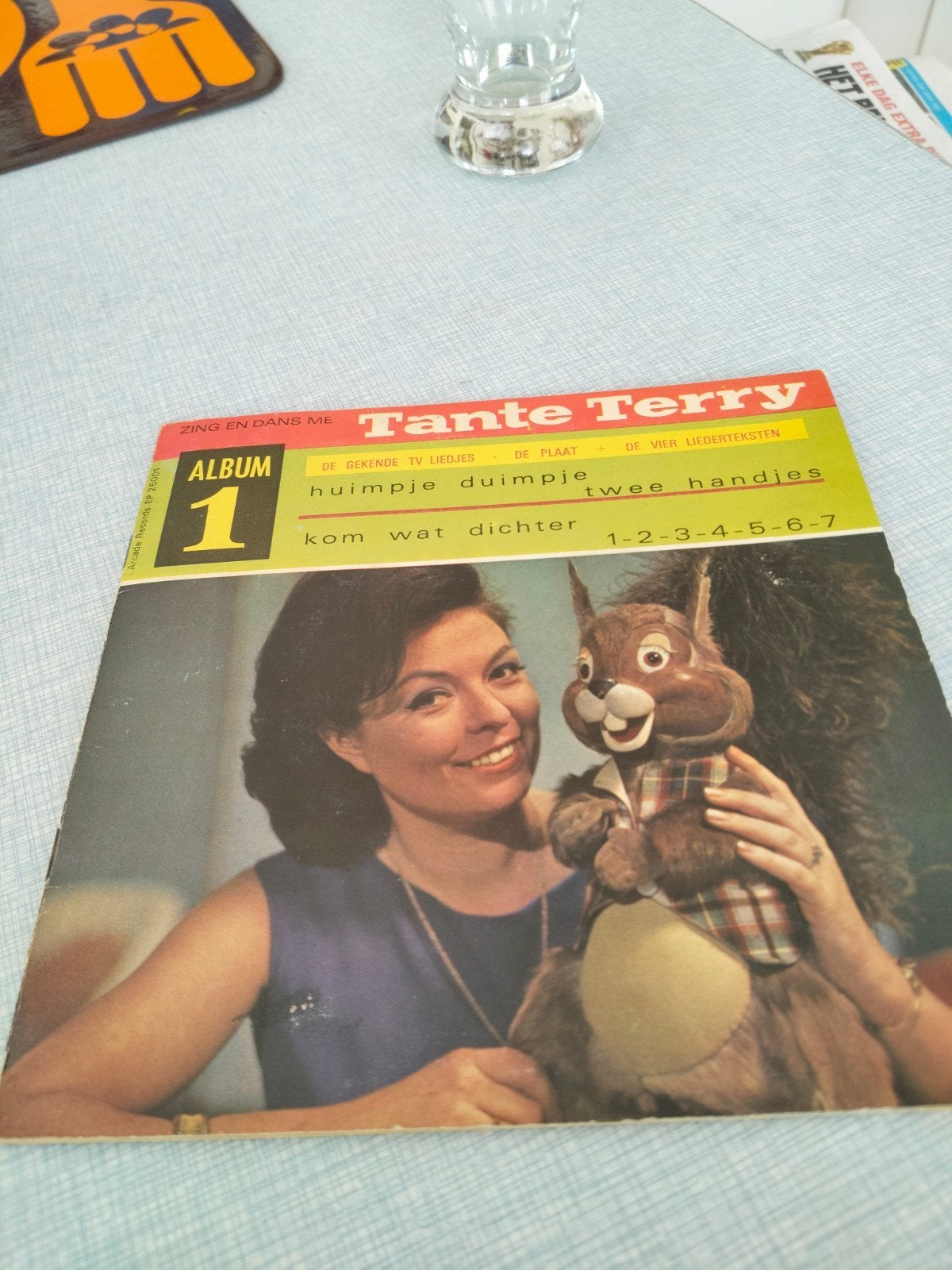 Vinyl plaat Tante Terry, Inclusief boekje, Ophalen, Zo goed als nieuw