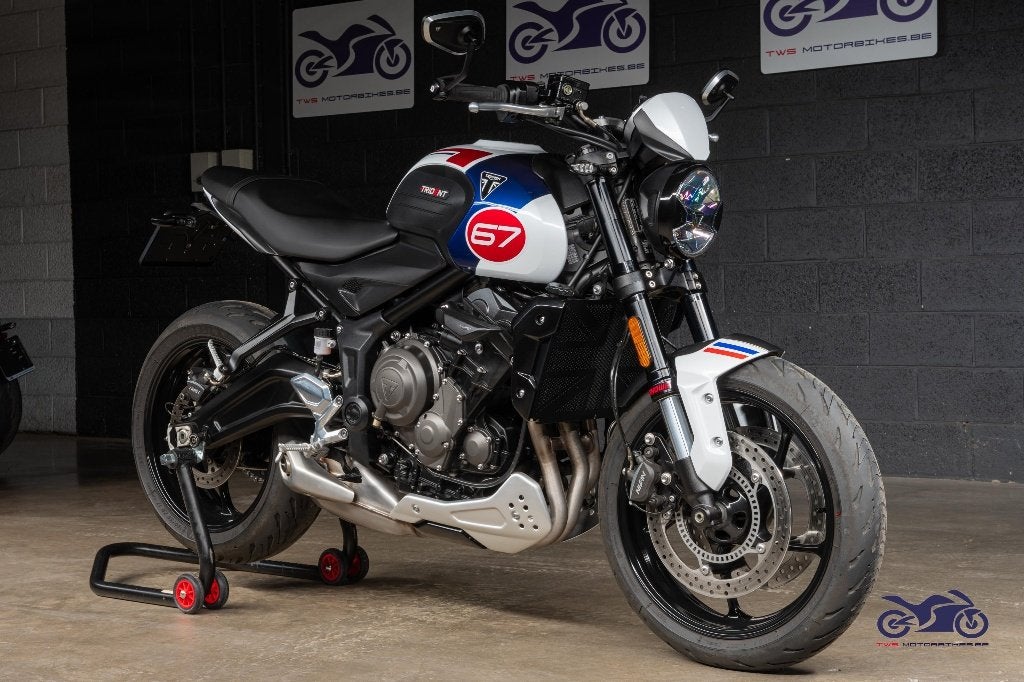 Triumph Trident 660 Tribute - 10.717 km, Motos, Permis Moto A, Entreprise, Occasion, Plus de 35 kW