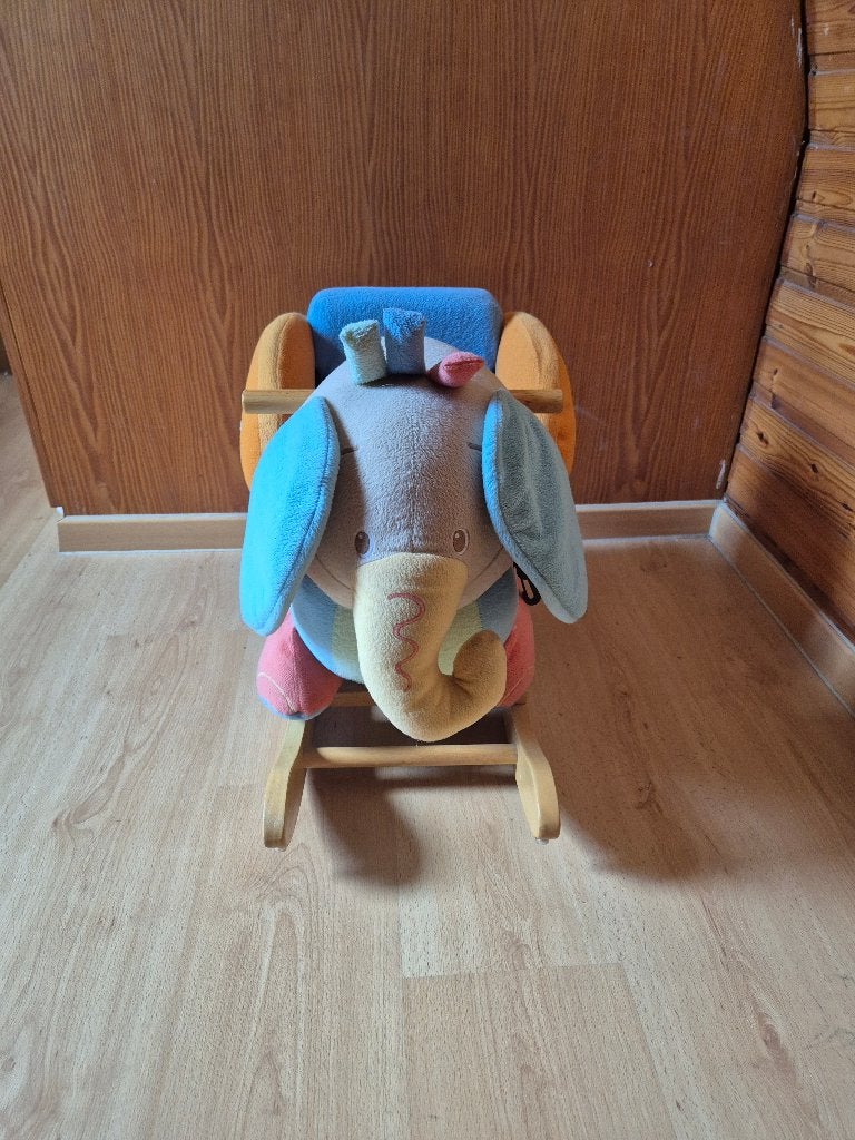 Natou hobbelpaard olifant zgn, Ophalen, Zo goed als nieuw
