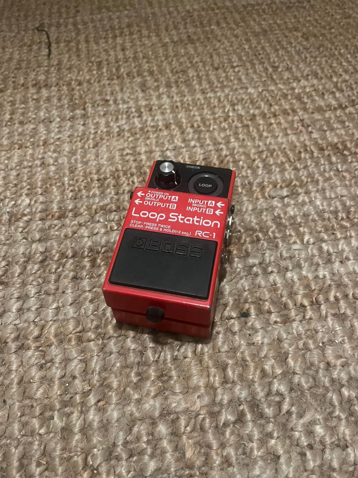 Boss looper rc 1, Muziek en Instrumenten, Ophalen of Verzenden, Zo goed als nieuw