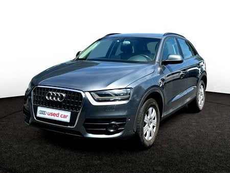 Audi Q3 Audi Q3   2.0 TDI  100(136) kW(pk) 6 versnellingen, Auto's, Zilver of Grijs, Te koop, 137 g/km, https://public.car-pass.be/vhr/cbda7119-221f-48cc-9916-fe7857c54cd1