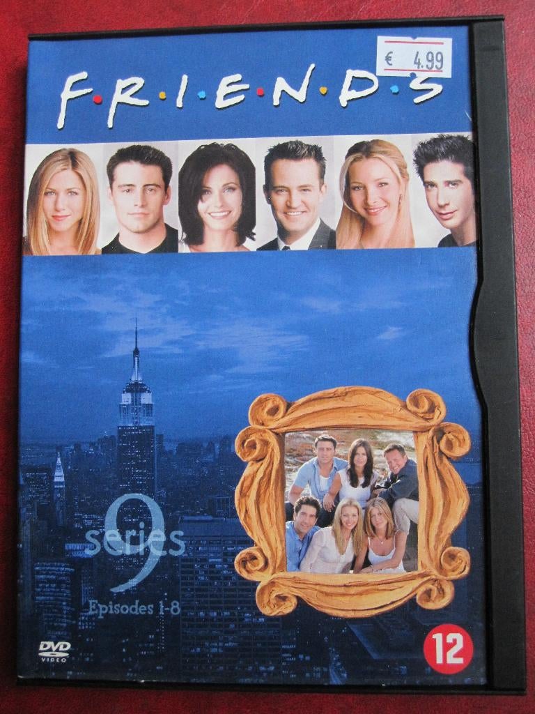 Friends Series 9 - Episodes 1-8, Vanaf 12 jaar, Ophalen of Verzenden, Zo goed als nieuw, Komedie