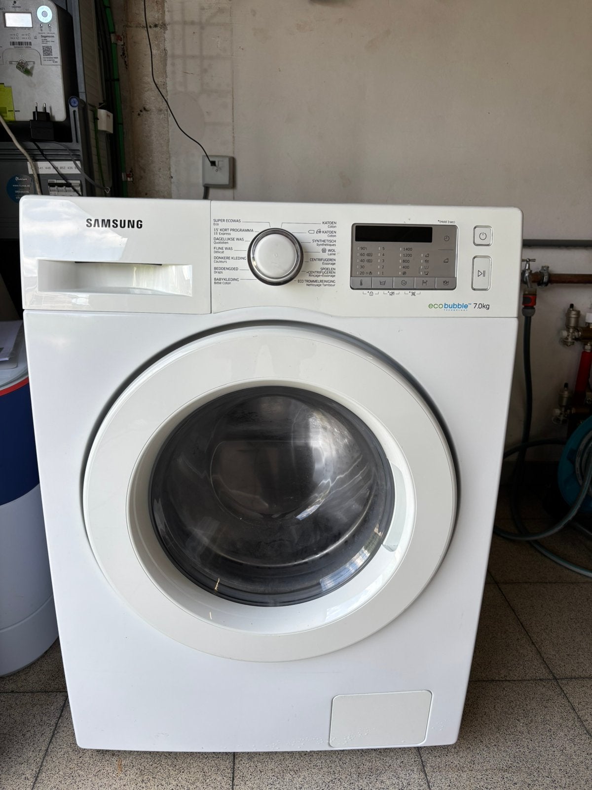 Machine à laver Samsung EcoBubble 7 kg, Electroménager, Lave-linge, Enlèvement, Comme neuf