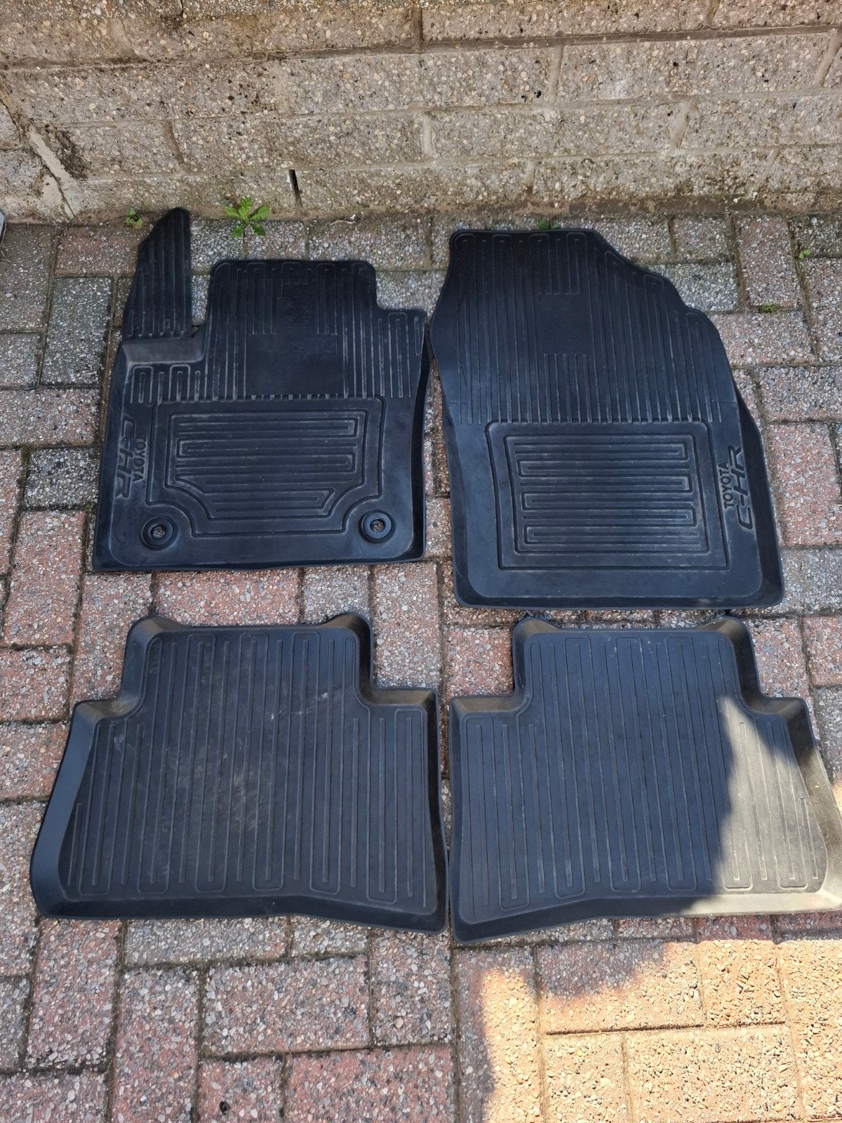 tapis sol hiver  caoutchouc Toyota CHR, Enlèvement, Utilisé