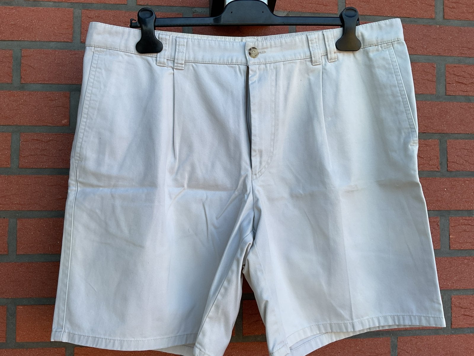 Wit mannenshort Maat 56, Kleding | Heren, Broeken en Pantalons, Ophalen of Verzenden, Zo goed als nieuw, Overige maten, Wit