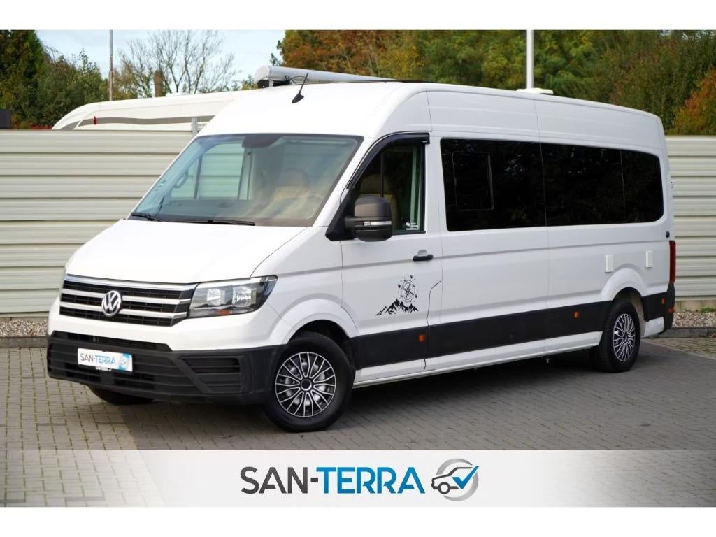 VOLKSWAGEN CRAFTER MOBILHOME, Caravanes & Camping, Camping-cars, Siège de train, Marchepied électrique, Jusqu'à 3, Modèle Bus ou Fourgon aménagé