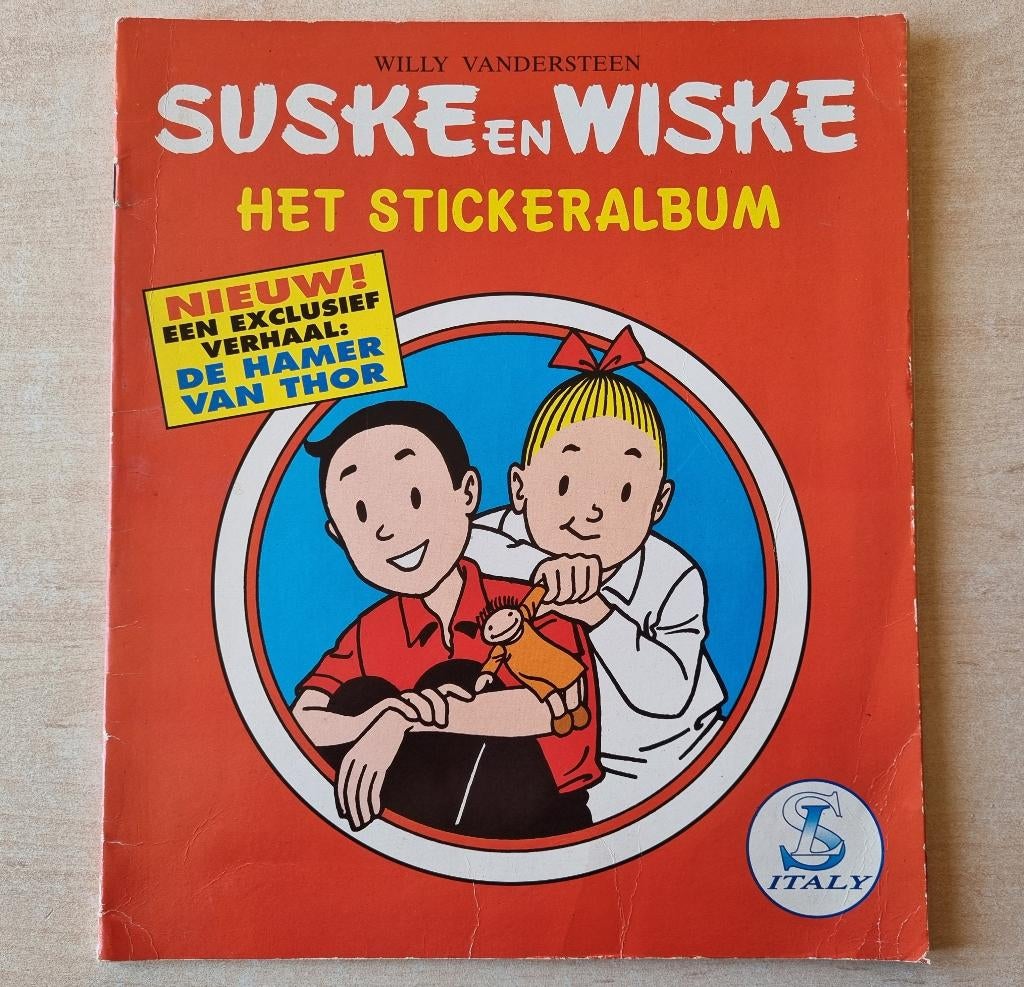 Suske En Wiske Sticker Album SL ITALY (99% Compleet), Enlèvement ou Envoi