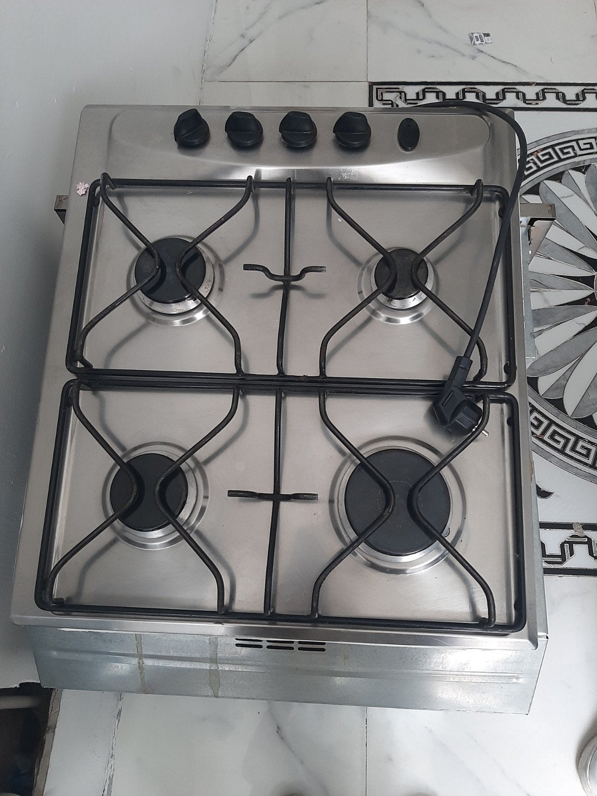 Gas kookplat, Ophalen, Gas