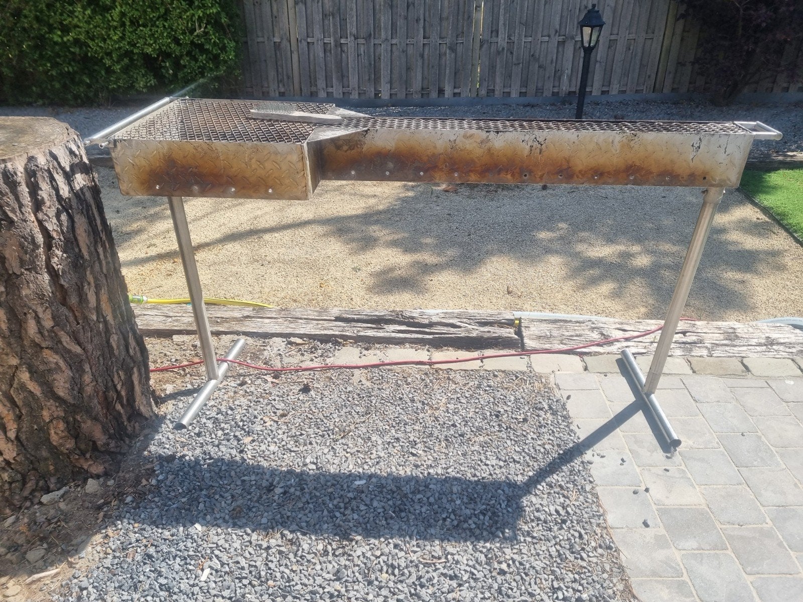 Inox stokken bbq, Tuin en Terras, Ophalen