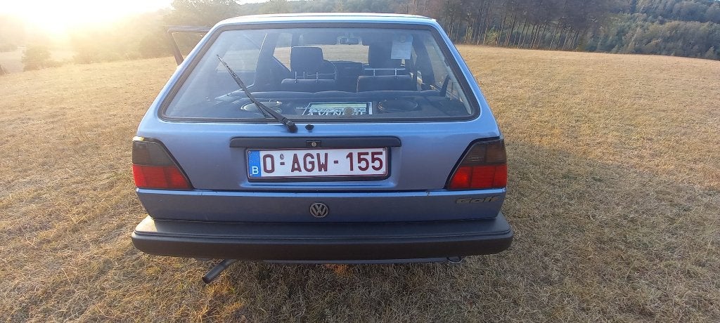Zeldzame Volkswagen Golf 2 Special Series 10 Millionen 1988, foto 6