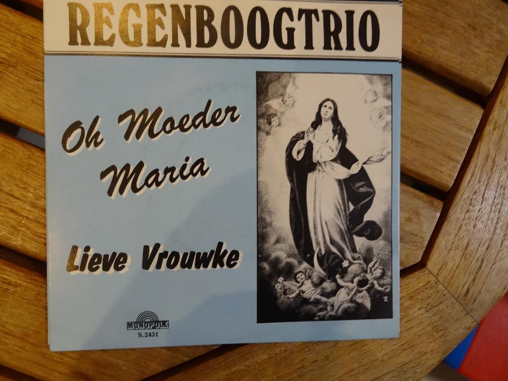 Regenboogtrio oh moeder maria, Ophalen of Verzenden, Zo goed als nieuw, Levenslied of Smartlap