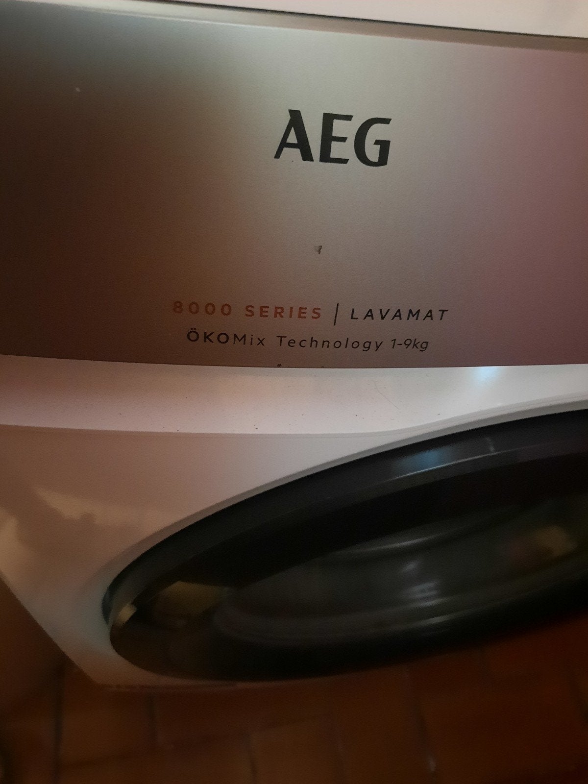 Aeg wasmachine 9 kg, 8 à 10 kg, Enlèvement, Comme neuf, 1200 à 1600 tours