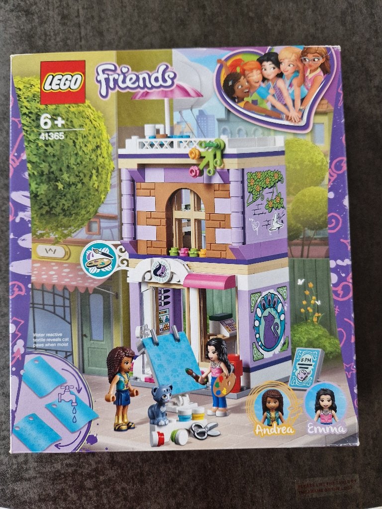 Lego Friends Emma's kunstatelier - set 41365, Kinderen en Baby's, Ophalen, Inclusief instructies, Lego, Friends