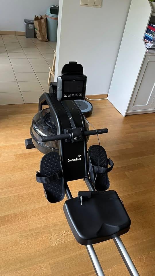 Rameur Skandika Nemo II Hybrid – très bon état –, Enlèvement, Utilisé, Aluminium, Rameur