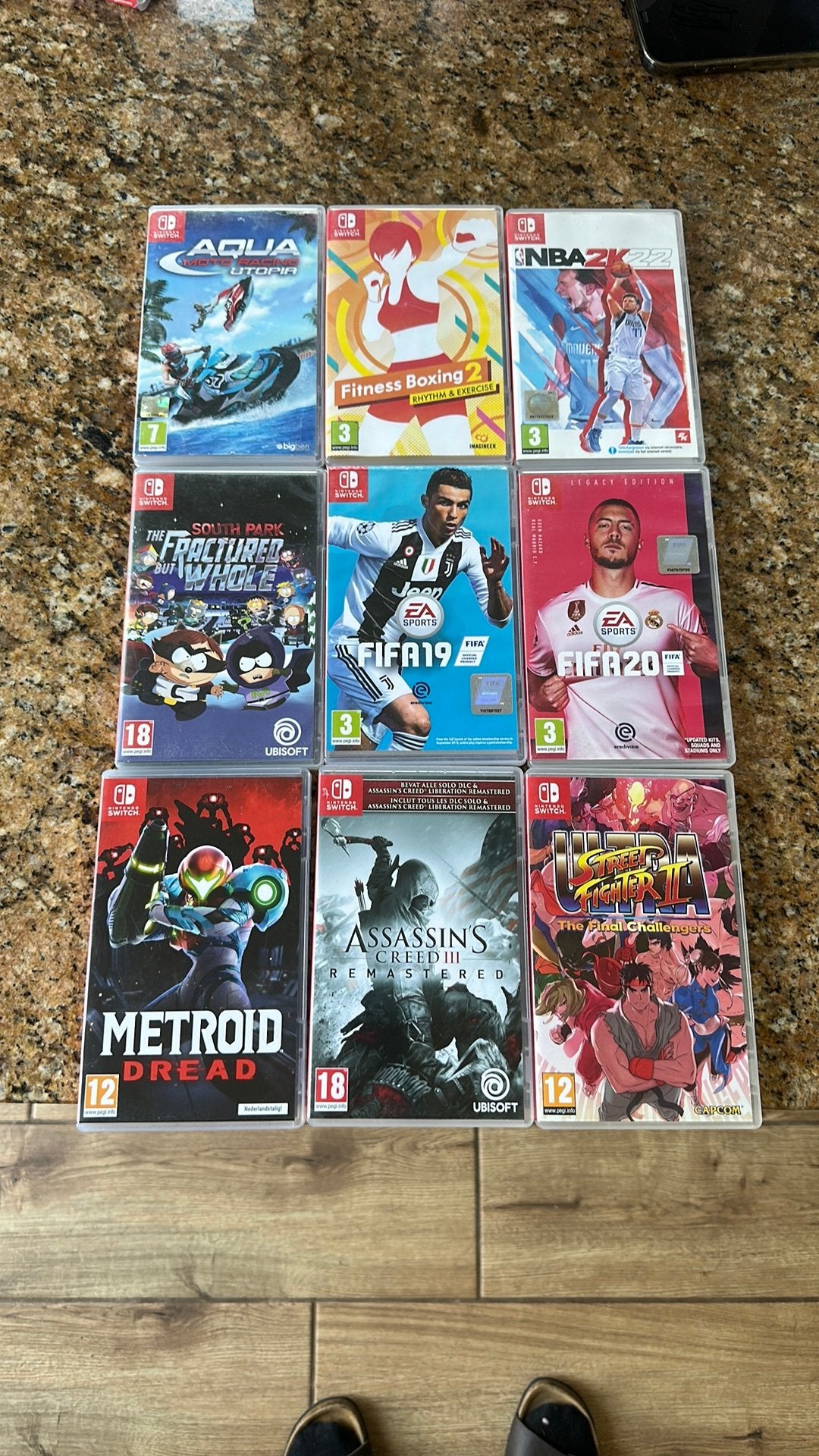 Nintendo switch games, Ophalen of Verzenden, Gebruikt