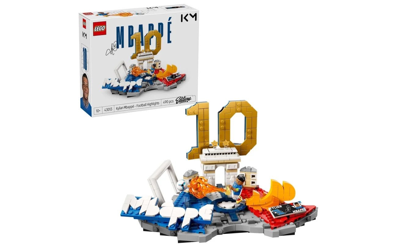 Kylian Mbappé LEGO Editions 43013, Lego, Ensemble complet, Comme neuf, Complet