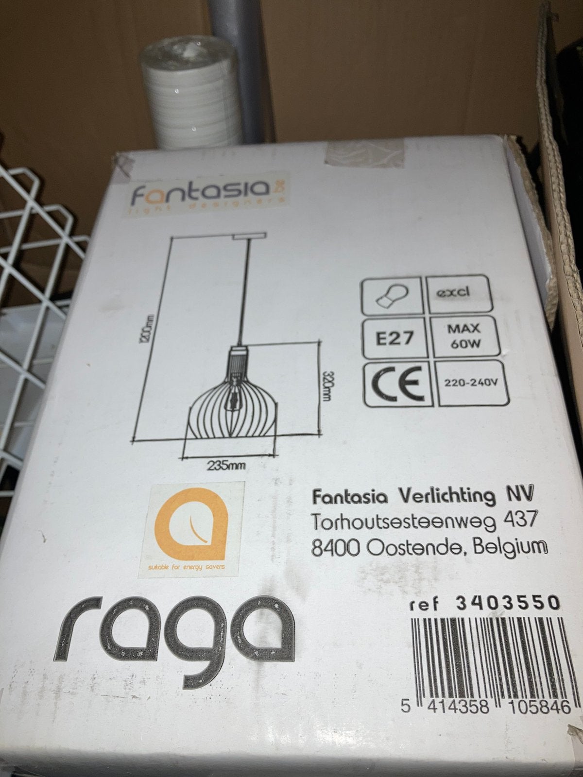 NOUVELLES lampes suspendues en 3 pièces de FANTASIA Raga, Maison & Meubles, Enlèvement, Comme neuf