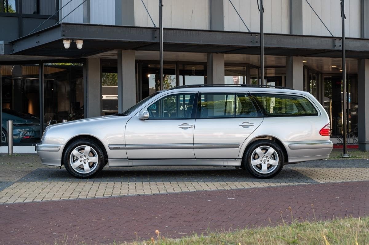 Mercedes-Benz E-Klasse E240 Elegance Combi W210, Autos, Cuir, Argent ou Gris, Achat, Intérieur cuir