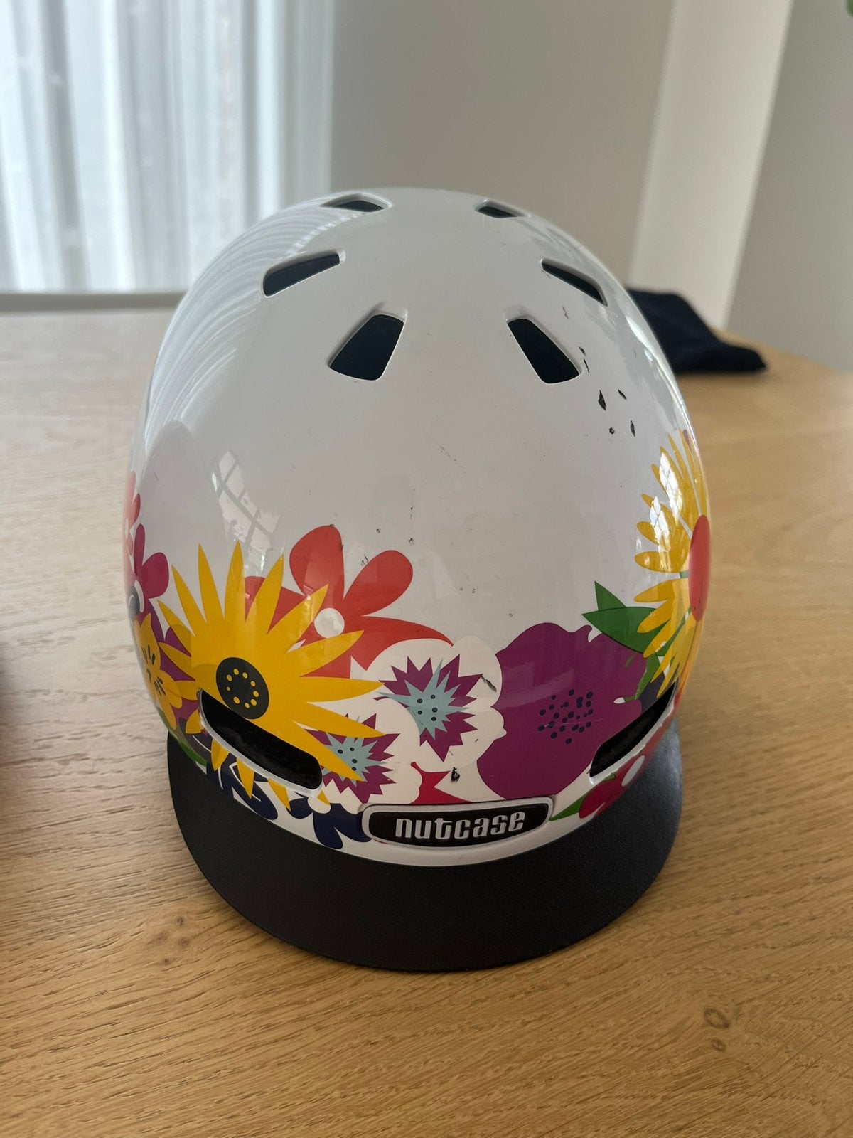 Helm Nutcase XS, Fietsen en Brommers, Ophalen, Zo goed als nieuw, XS