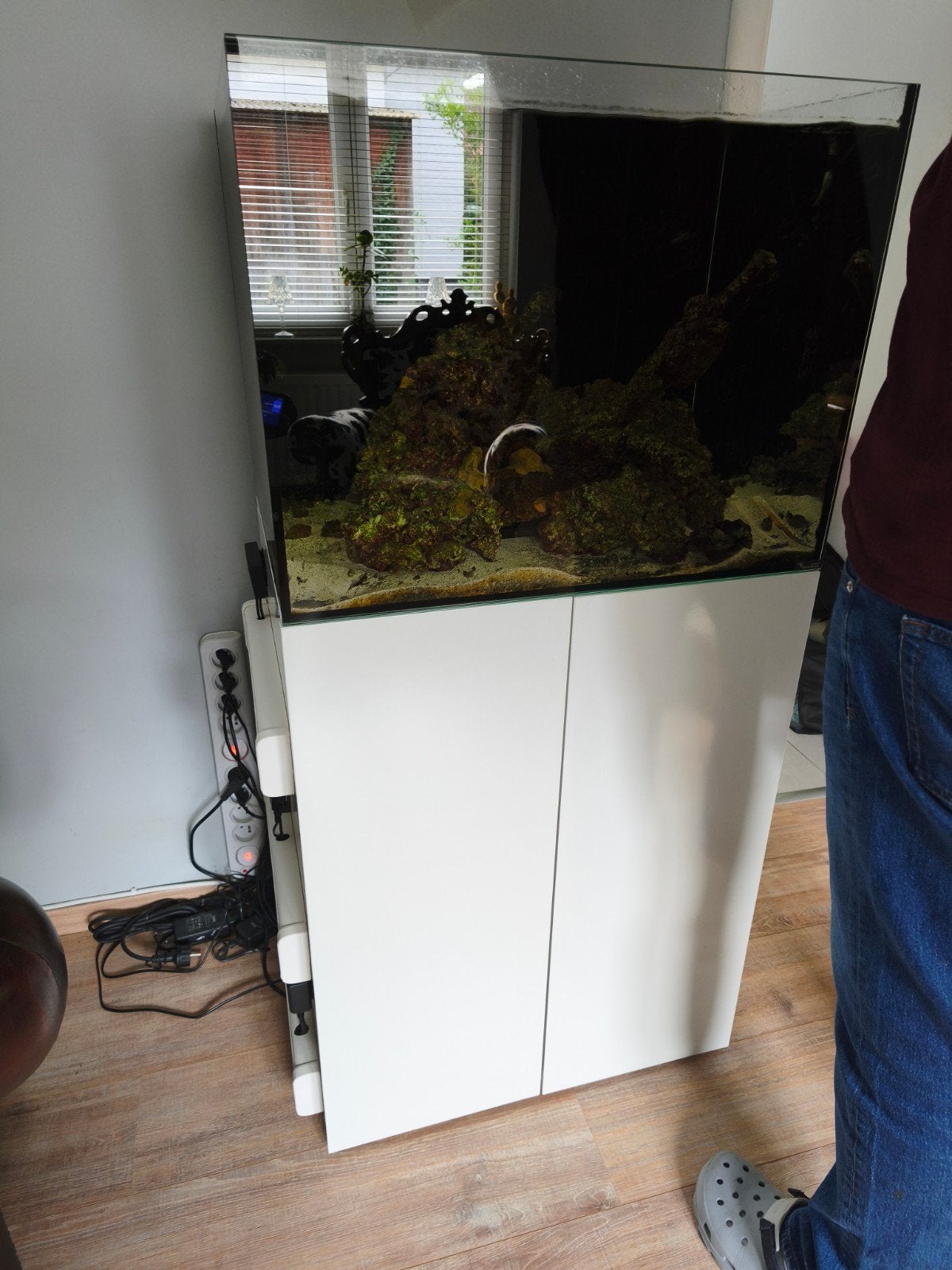 A vendre aquarium et mueble, Enlèvement, Comme neuf