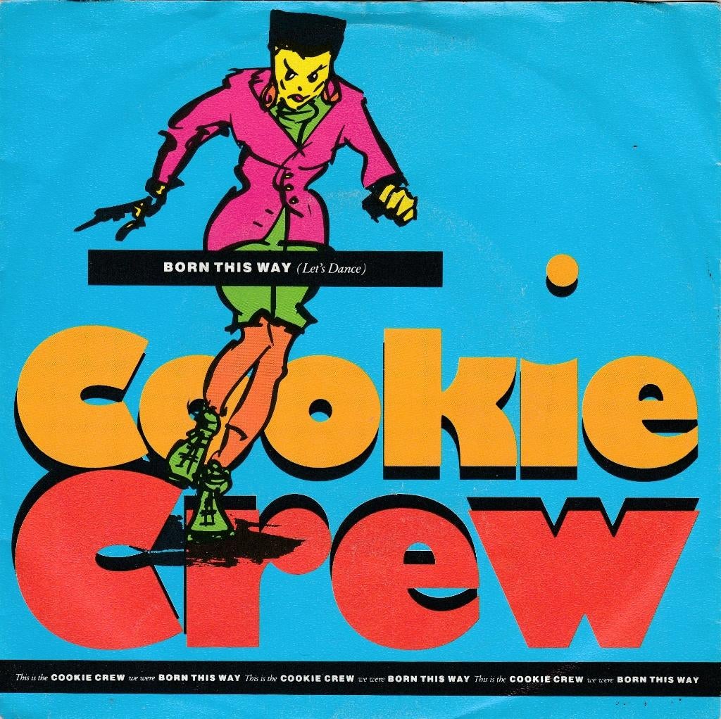 45T: Cookie Crew: Born this way    Hiphop, CD & DVD, Vinyles Singles, Enlèvement ou Envoi, Utilisé, Hip-hop et Rap