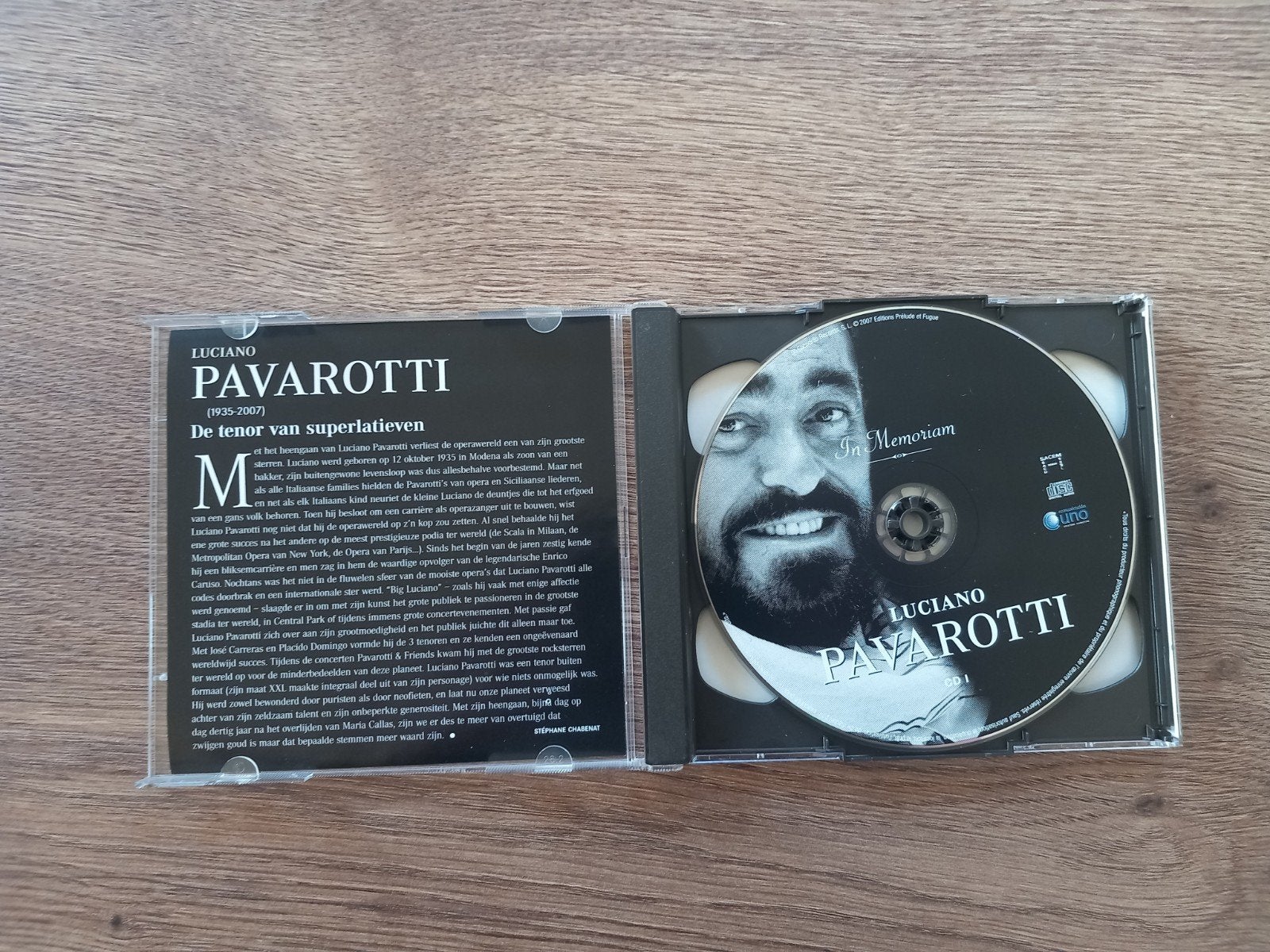 2CD Luciano Pavarotti In Memoriam Opera Classical Mozart, Enlèvement ou Envoi, Album, Opéra ou Opérette