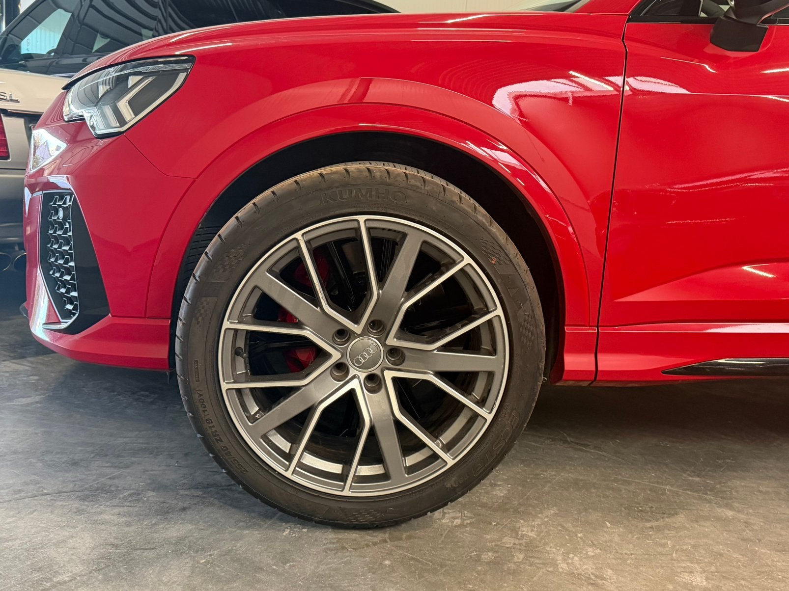 19 inch Audi Q3 ALU Velgen + 4 nieuwe Banden, 255 mm, Banden en Velgen, Nieuw, Terreinwagen