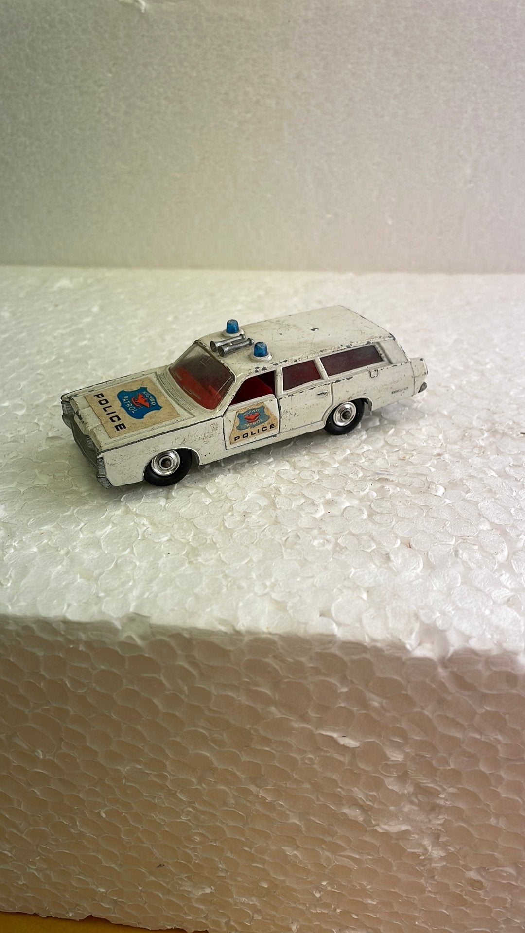 Matchbox Kingsize 23 Mercury Police Car, Ophalen of Verzenden, Zo goed als nieuw