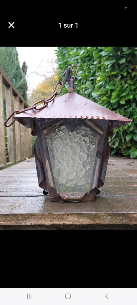 Lanterne extérieure ou intérieure, Tuin en Terras, Buitenverlichting, Ophalen