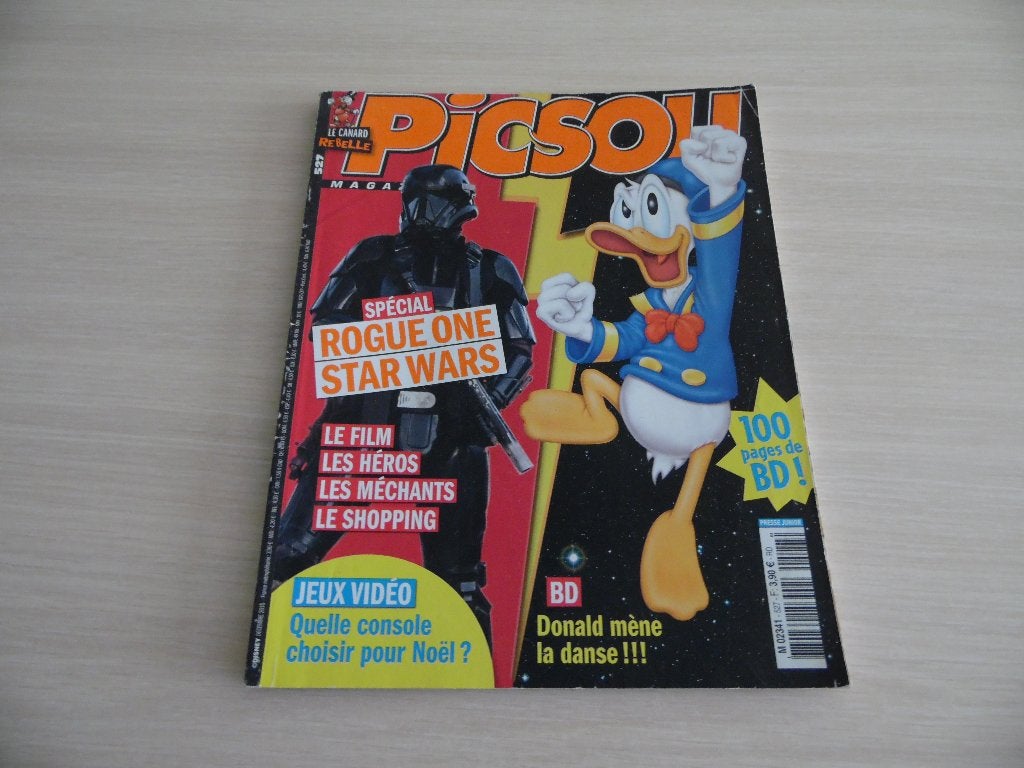 PICSOU MAGAZINE N°527, Enlèvement ou Envoi, Comme neuf, WALT DISNEY, Une BD