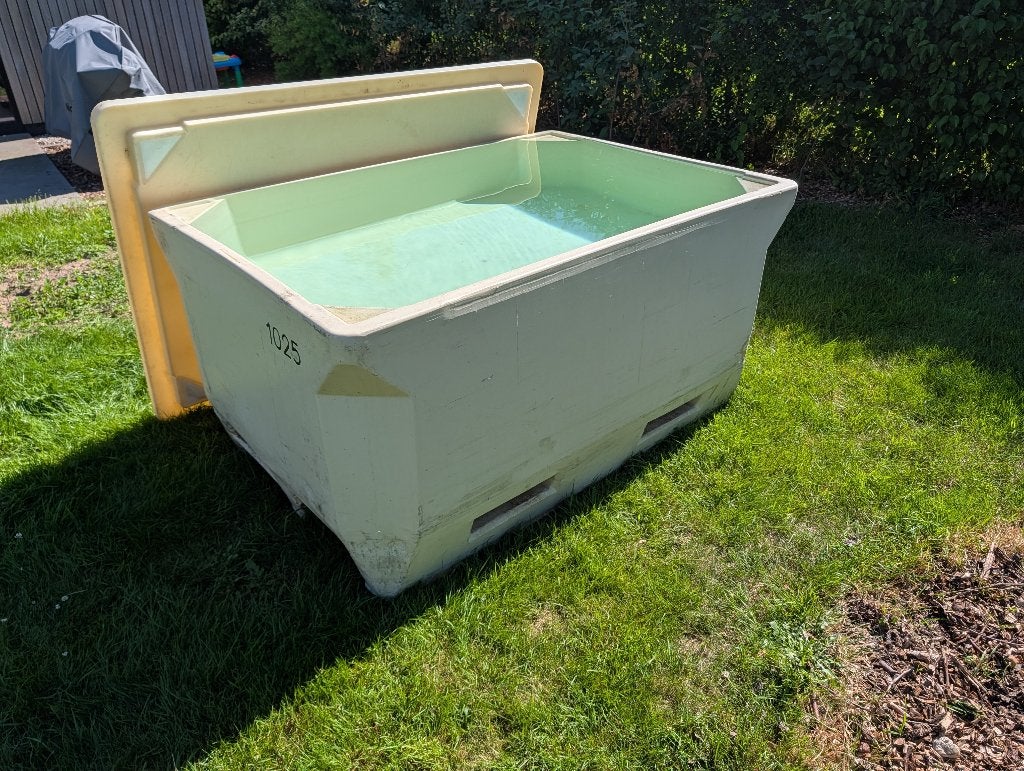 Geïsoleerde palletbox, Doe-het-zelf en Bouw, Kratten en Dozen, Ophalen, Gebruikt, 100 cm of meer, 60 cm of meer