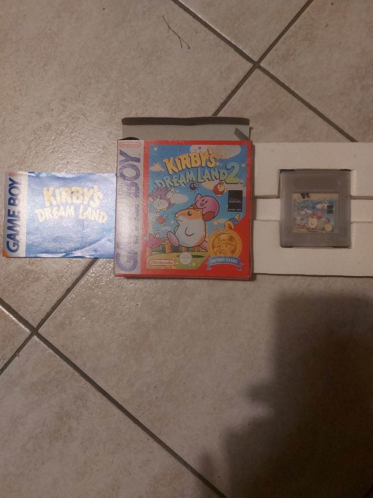 Nint. Classiics:Kirby’s Dream Land2+Cardridge+Other blooklet, Enlèvement ou Envoi, 1 joueur, Ordinateurs reliés, Aventure et Action