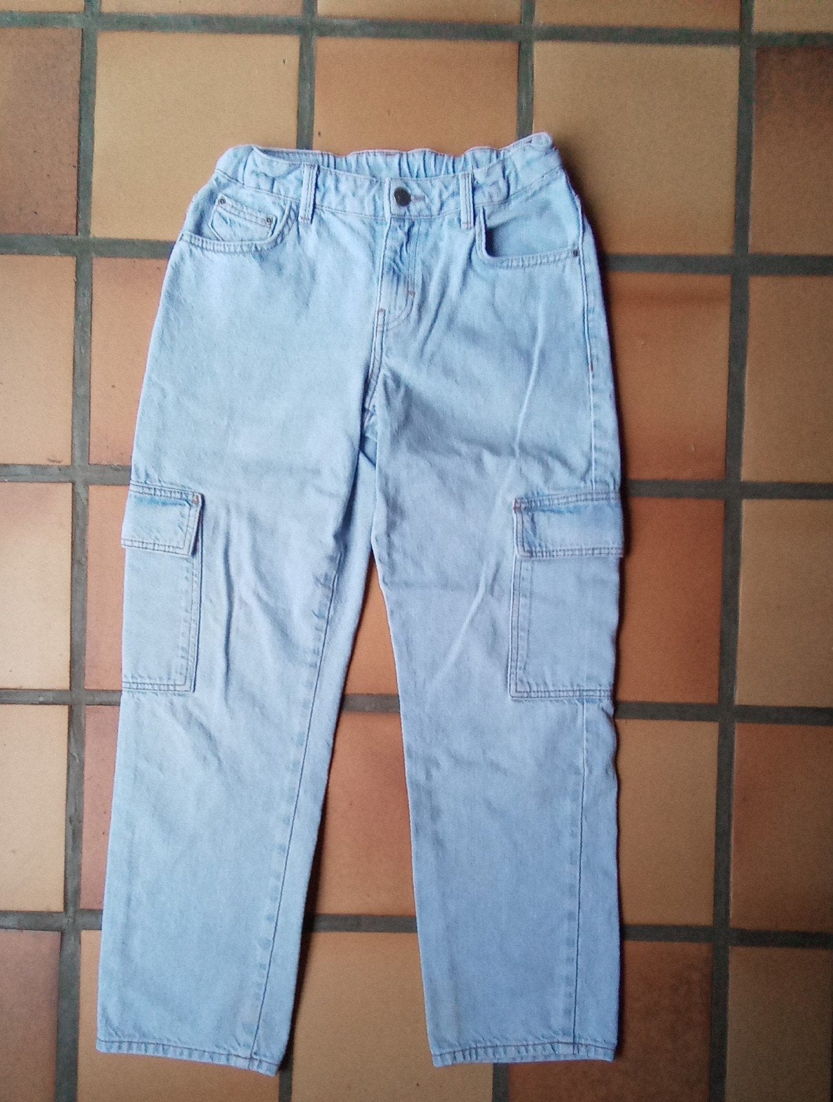 Jeans Fish & Chips. M152, Kinderen en Baby's, Broek, Fish&chips (JBC), Ophalen of Verzenden, Zo goed als nieuw