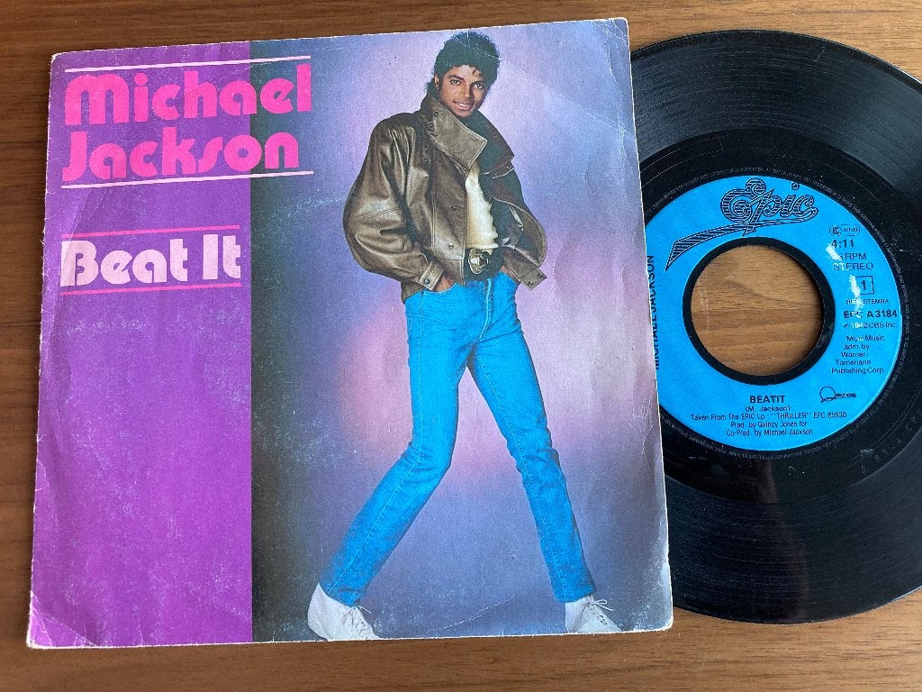 Michael Jackson – Beat It, Enlèvement ou Envoi, 7 inch