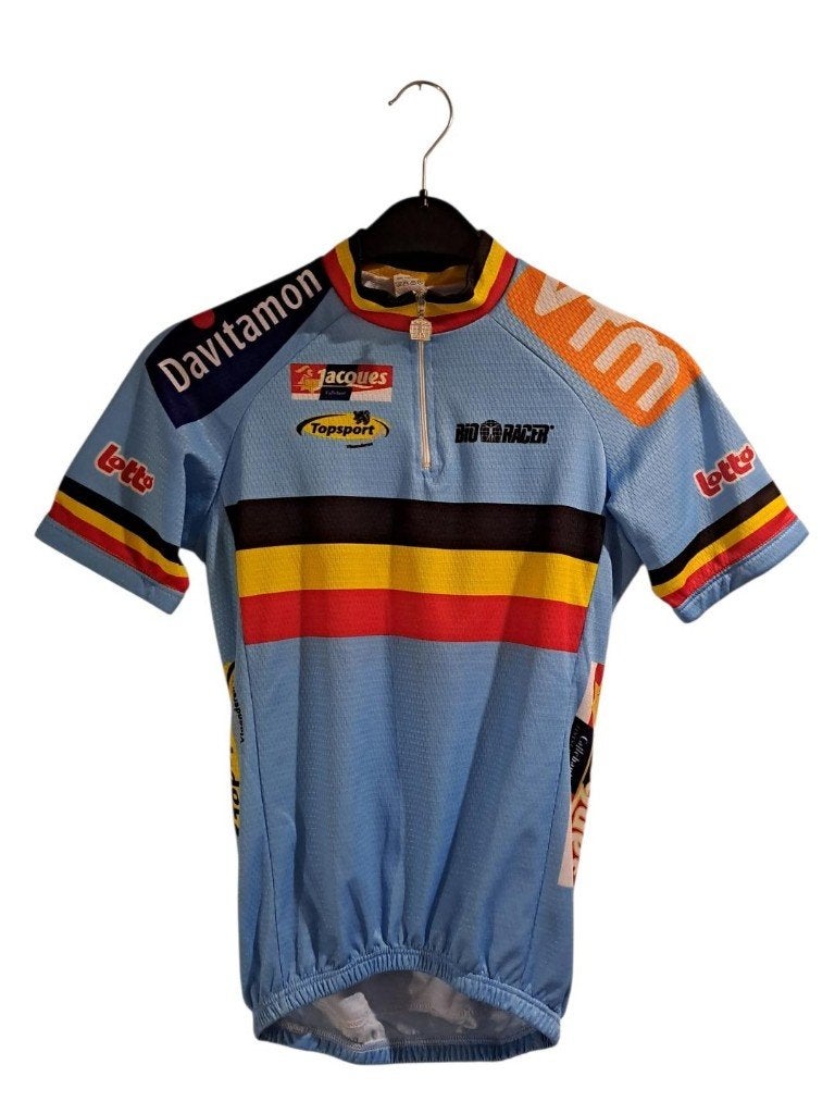 Wielertrui Nationaal Team België 2007, S, Gebruikt, Heren, Ophalen of Verzenden