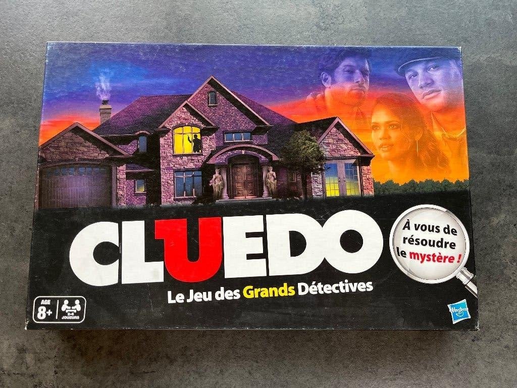 Cluedo, àpd 8 ans, 2 à 6 joueurs, 1 ou 2 joueurs, Enlèvement ou Envoi, Utilisé, HASBRO