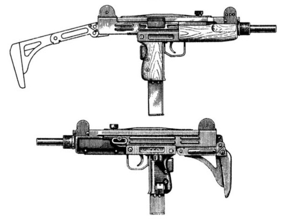 jouet pistolet mitrailleur uzi style Gd / RW, Enlèvement, Neuf