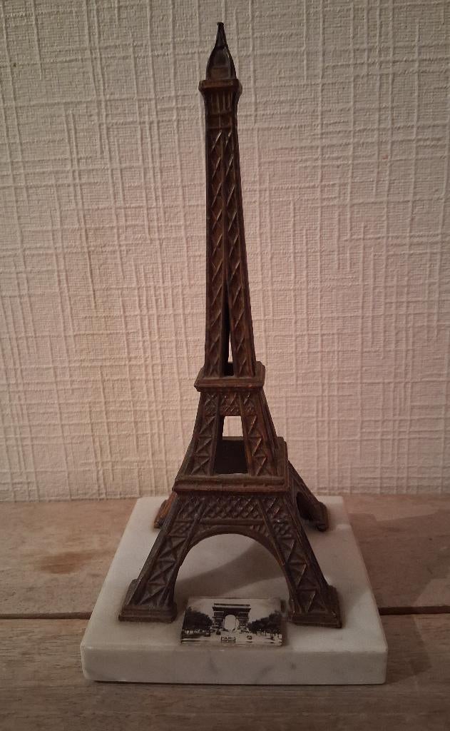 vintage Eiffeltoren souvenir, Ophalen of Verzenden