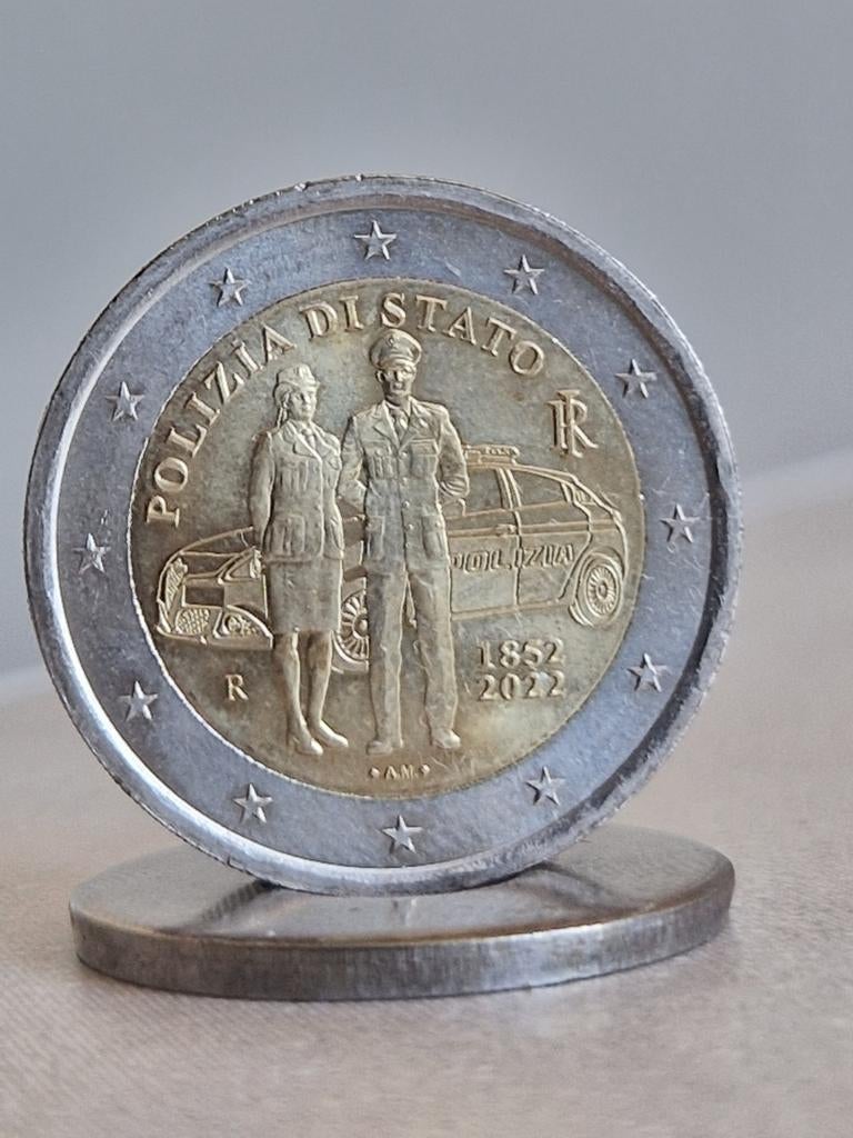 2022, Italy , 2 Euro Commemorative Coin, Ophalen of Verzenden, 2 euro