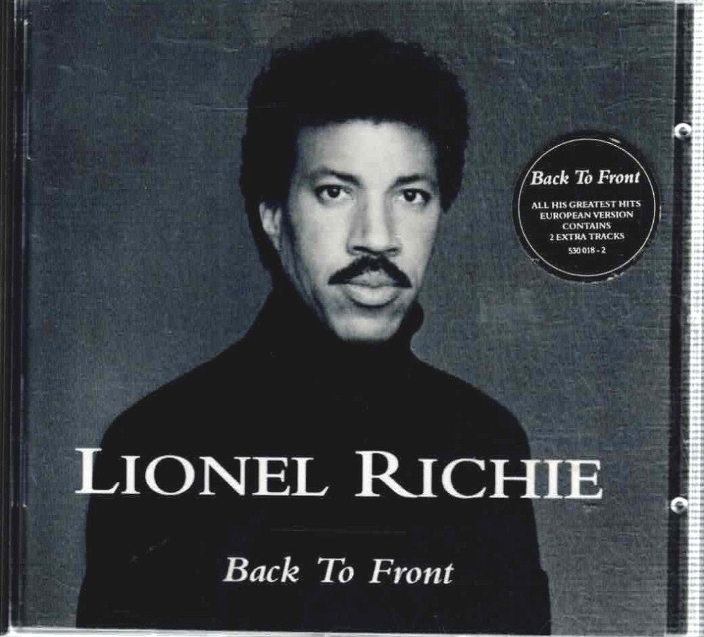 cd  /  Lionel Richie – Back To Front, Ophalen of Verzenden, Reissue