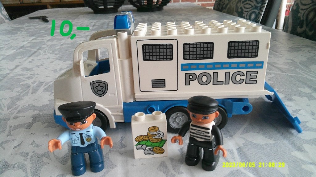Duplo auto's, bulldozer, onderdelen, bouwplaten, dieren, Enlèvement ou Envoi, Comme neuf, Duplo