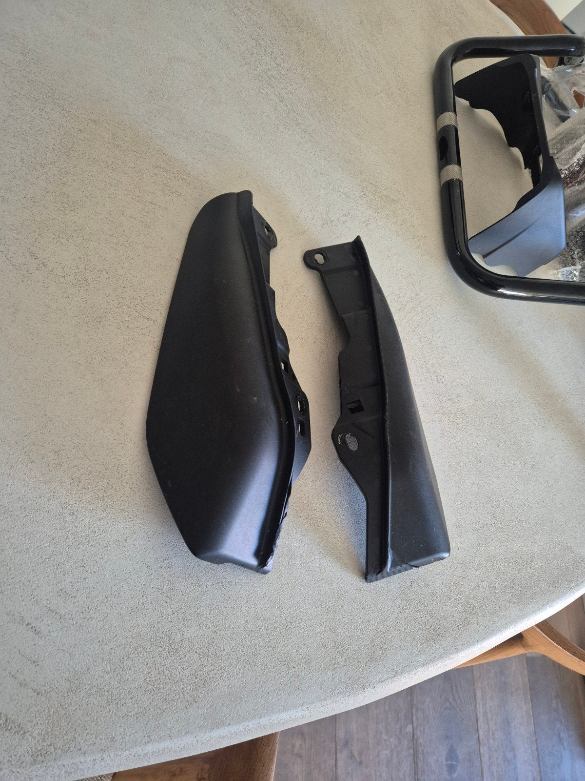 Harley-Davidson mid-frame winddeflectoren, Ophalen of Verzenden