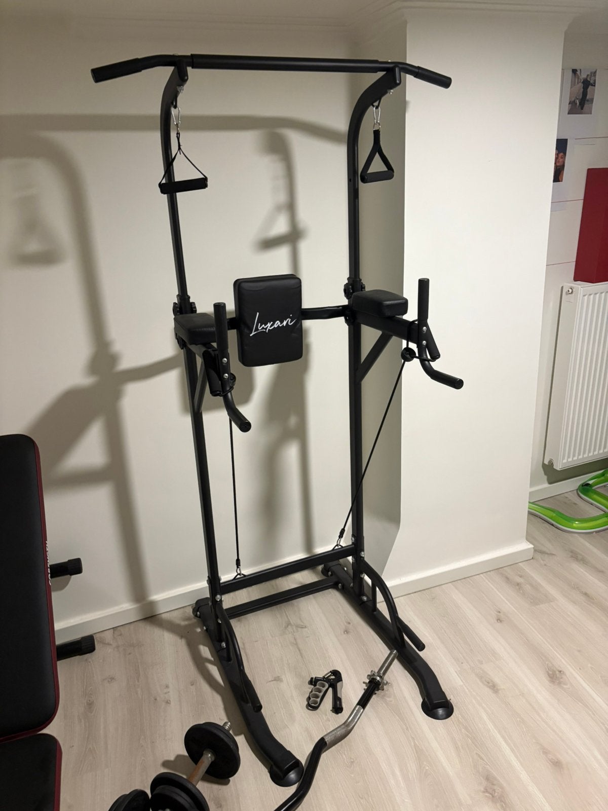 Sporthoek (zonder gewichten), Sport en Fitness, Ophalen, Zo goed als nieuw
